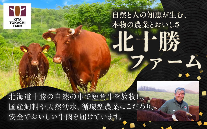 北海道 北十勝 短角牛 カタロース すき焼き用 300g ×4《足寄町》【北十勝ファーム有限会社】 [BEAI022]
