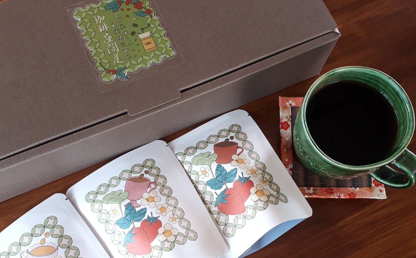 いちごブレンド3種＆オリジナルブレンド3種 飲み比べコーヒーセット（計24袋） 《足寄町》【珈琲座間屋】フレーバーコーヒー コーヒー 珈琲 ドリップバッグ 苺 イチゴ ストロベリー 浅煎り 中深煎り 深煎り 自家焙煎 カフェ あしょろ 北海道 [BEAV004]