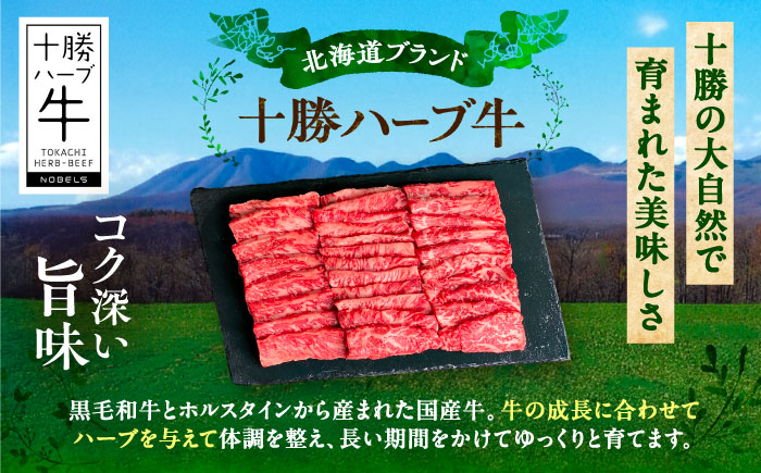 北海道 十勝 ハーブ牛 ロース 焼肉 600g （200g×3） 《足寄町》【株式会社ノベルズ食品】 [BEAQ034]