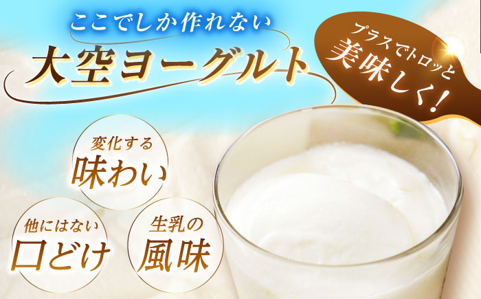 ＼TVで話題／できたて直送「大空 ヨーグルト」 400g×8個《足寄町》【しあわせチーズ工房】ヨーグルト 乳製品 牛乳 乳酸菌 免疫力 美味しい 高評価 おすすめ ギフト 400g 足寄町産 北海道産 道産 あしょろ 北海道 [BEAK002]