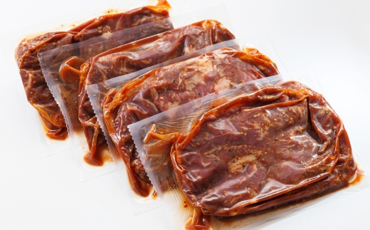 【定期便 4ヶ月連続】国産 味付け 牛カルビ 200g×5パック 合計1kg | 大容量 小分け 焼肉 冷凍 家庭用 焼き肉用 味付きカルビ タレ味 精肉 アウトドア キャンプ BBQ おすすめ 人気 焼肉食材専門店 トリプリしおた 北海道 釧路町 釧路超 特産品 br04