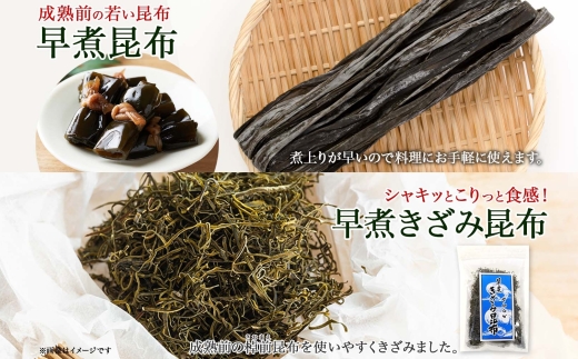 北海道産 昆布 早煮昆布 250g×2袋 早煮きざみ昆布 50g×3袋 計650g 釧路 こんぶ おでん きざみ昆布 おかず コンブ 煮物 海藻 詰め合わせ 早煮 保存食 乾物 お取り寄せ 送料無料 北連物産 きたれん 北海道 釧路町