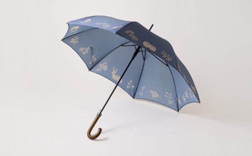 [磯 優子 / Yuko Iso] オリジナルデザイン ジャンプ傘（60cm）×1本 | オリジナル デザイン おしゃれ かわいい シンプル レディース 通勤 通学 北海道 釧路町 釧路超 特産品 br08