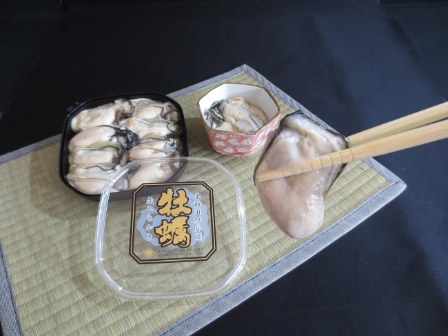 北海道厚岸産　ムキ牡蠣（生食用）ムキほっきセット