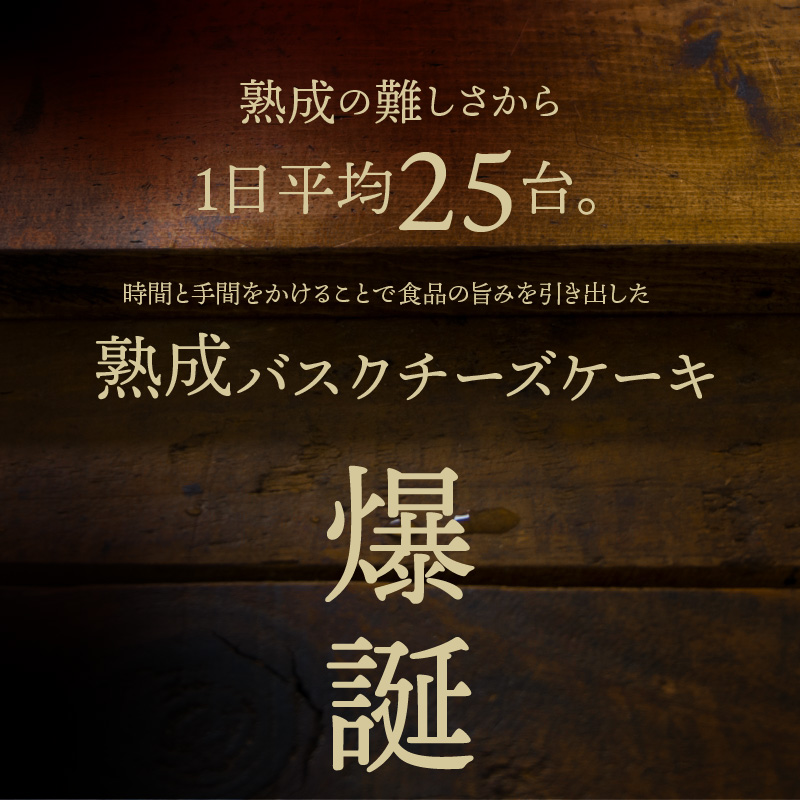 フジテレビ【ぽかぽかで紹介!!】熟成バスクチーズケーキ_H0041-001