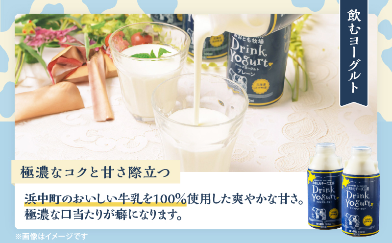 まずはお試し!!【おおともチーズ工房】極濃・飲むヨーグルト　500ml×2本_H0003-011