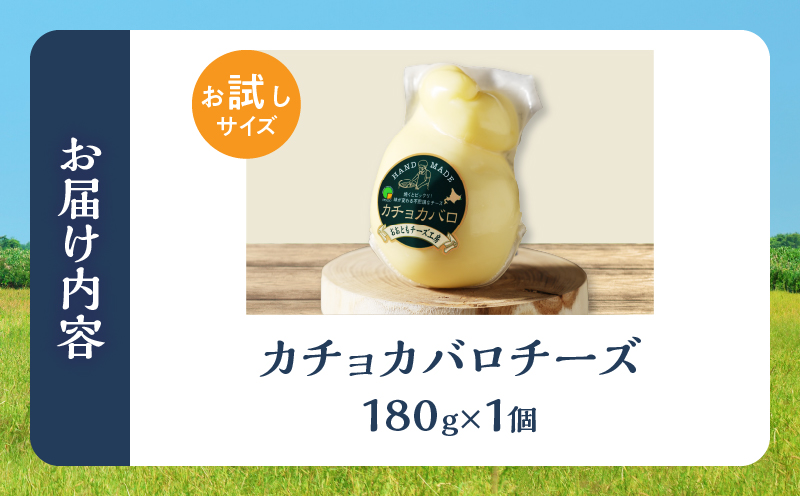 まずはお試し!!【おおともチーズ工房】カチョカバロチーズ　180g×1個_H0003-012