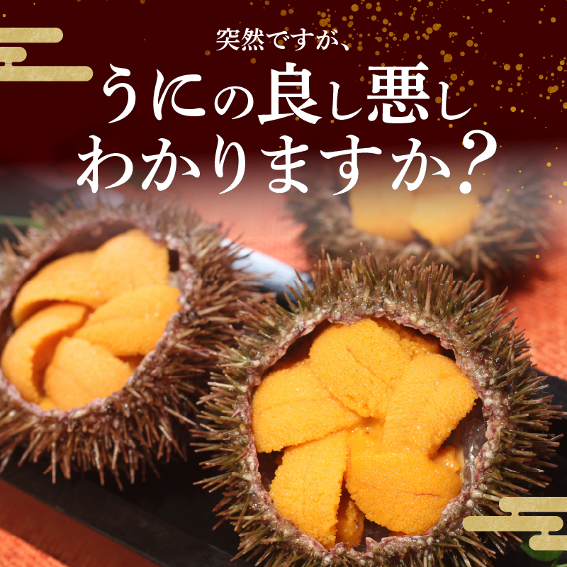 ≪プロ厳選≫最高級折うに(極)計450g うに ウニ 雲丹 折うに 海鮮 海産物 北海道 浜中町 ふるさと納税 人気_H0014-112