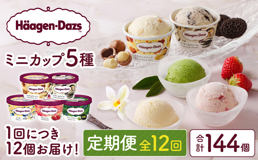 ＜全12回・連続＞1年定期便！ミニカップ セット_H0016-159