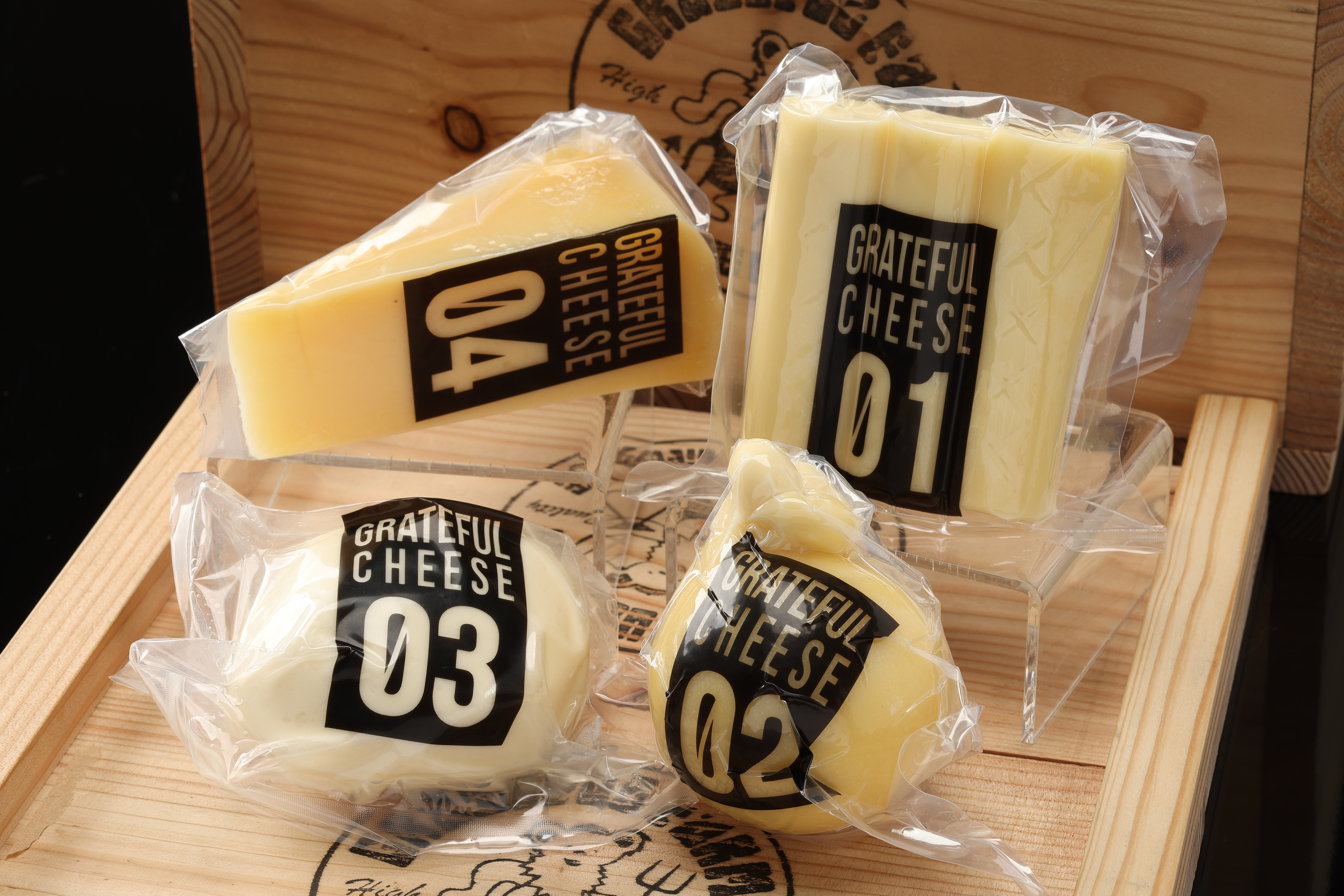 【Grateful Farm／松岡牧場】チーズ４種類セット