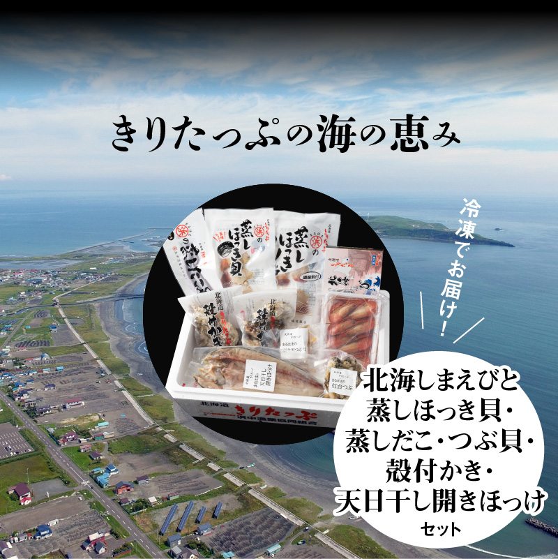 【北海道浜中町産】海鮮8種食べ比べセット_240501