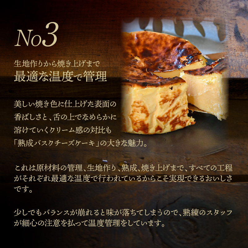 熟成と非熟成バスクチーズケーキ食べ比べセット_H0041-002