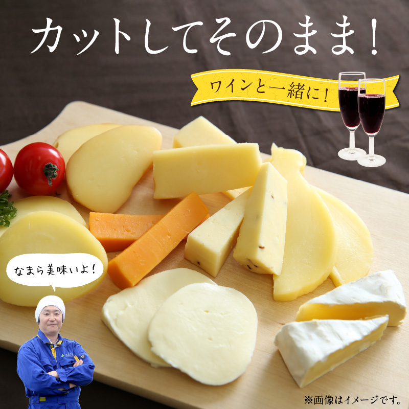 【地元浜中町の高品質なミルクを使用】チーズ工房の厳選ナチュラルチーズ詰め合わせ_H0003-001