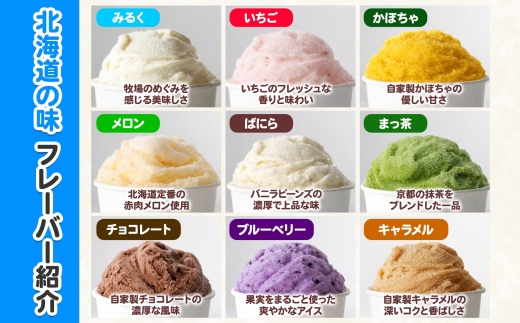 1336.アイスクリーム ジェラート 食べ比べ 15個 アイス A セット 手作り 北海道 弟子屈町