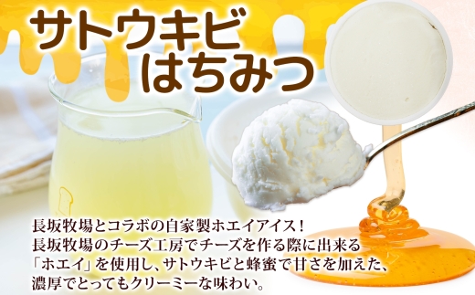 3451. 牧之瀬牧場 自家製ホエイアイス  蜂蜜サトウキビ 6個 アイス 氷菓子 ひんやり アイスクリーム ホエイ 自家製アイス 自家製 さとうきび きび糖 キビ糖 はちみつ 蜂蜜 濃厚 冷凍 スイーツ デザート お取り寄せ 送料無料 北海道 弟子屈町