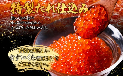 年内配送 12月15日まで受付 2488. 鱒いくら醤油漬け 計1kg 100g×10パック 鱒いくら いくら イクラ 醤油漬け 鱒 マス 魚卵 小分け 海鮮 海鮮丼 送料無料 北海道 弟子屈町