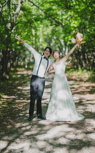 9050.『GIFT』Hokkaido National Park Wedding Photo　ウエディングフォト プランB