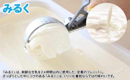 594.アイスクリーム ミルク みるく ジェラート 業務用 2リットル 2L アイス 大容量 手作り 北海道 弟子屈町