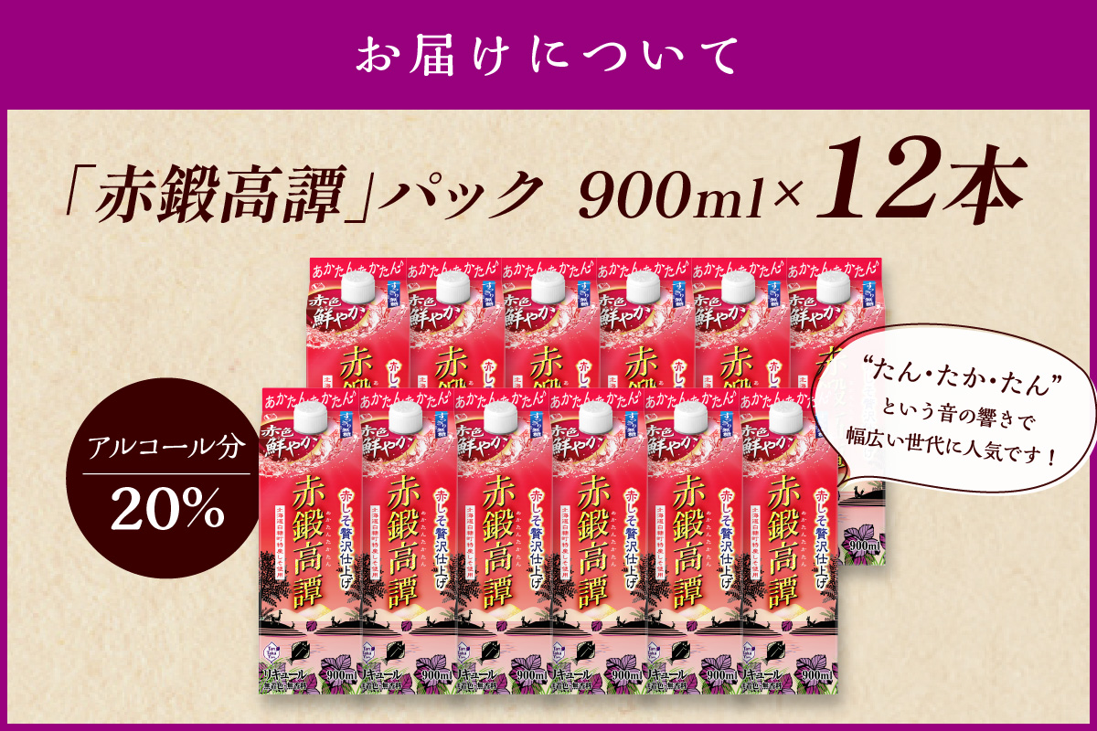 èµ€éé«èããã¯ïŒ»900mlã12æ¬ã»ããã