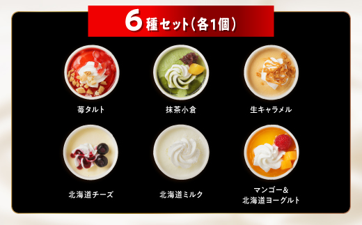 パフェアイス 6個セット アイスクリーム バニラ ミルク メロン 苺 ショコラ 生キャラメル マンゴー ヨーグルト チーズ カシス ハスカップ チョコミント 抹茶 小倉 チョコ バナナ 産地限定 ご当地 牛乳 フルーツ スイーツ ふるさと納税 北海道 白糠町 _B009-1441