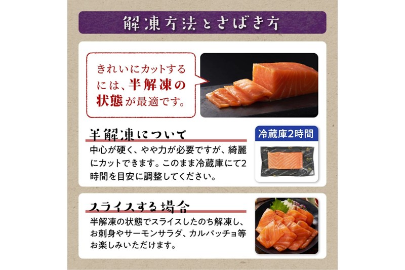 【訳あり】エンペラーサーモン【900g】