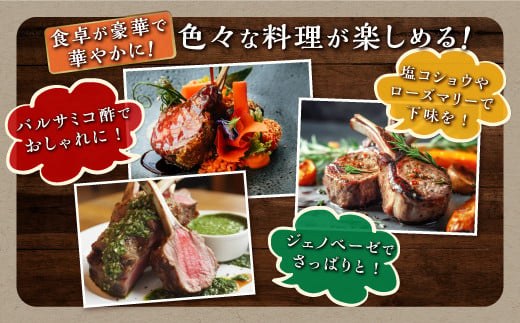 骨付きラム肉ステーキセット【300g×1パック、オリジナルスパイス10g】