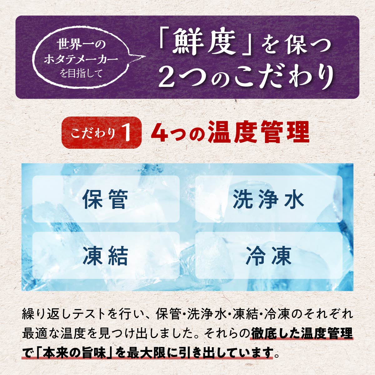 【数量限定】【訳あり】オホーツク産お刺身用ホタテ【1kg】※袋はファスナー付きだからとっても便利※