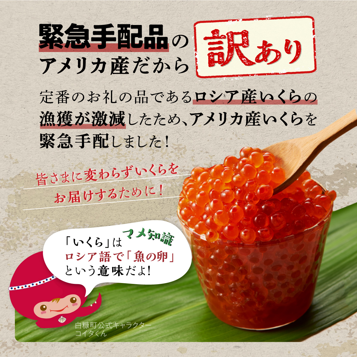 ※2024年8月末までにお届け※「【訳あり】いくら醤油漬（鮭卵）400g（200g×2パック）」 × 「エンペラーサーモン【900g】」 の親子丼セット