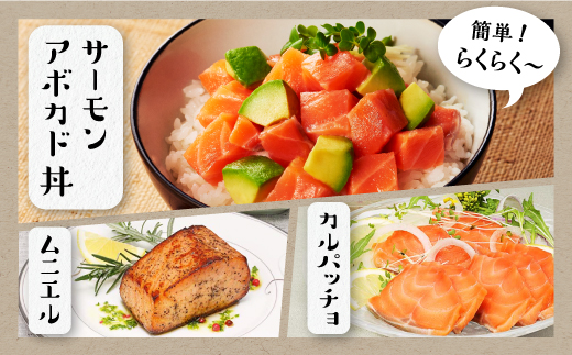 エンペラーサーモン 900g サーモン 鮭 小分け エンペラー を超えた キングサーモン アトランティックサーモン さけ サケ 魚 ふるさと 海鮮 海鮮食品 魚介類 魚介 刺身 カルパッチョ ムニエル レア焼き 食べ方いろいろ 送料無料 人気 ランキング 北海道 白糠町