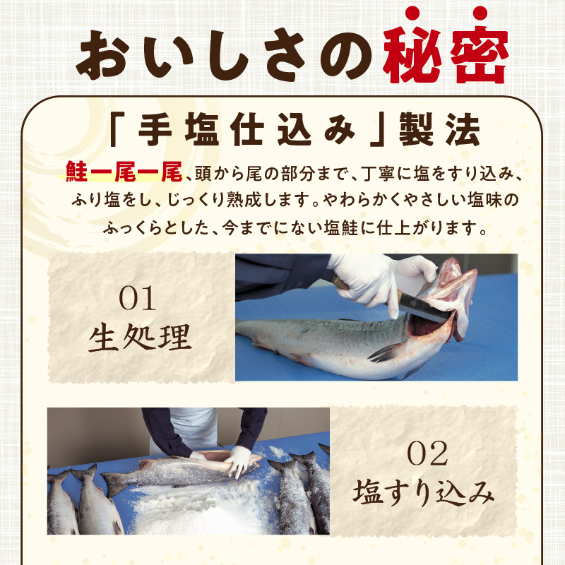 秋鮭ふっくらサーモン【15切れ入り（900g）】