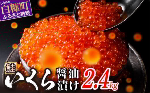 醤油漬鮭いくら 2.4kg(200g×2パック×6箱) いくら イクラ 小分け いくら醤油漬 鮭いくら 鮭イクラ イクラ醤油漬 いくら醤油漬け イクラ醤油漬け 鮭 鮭卵 ikura いくら醤油漬 醤油いくら 醤油イクラ 冷凍いくら 冷凍イクラ いくら北海道 イクラ北海道 醤油鮭いくら 醤油鮭イクラ 人気 大好評品 サイズ さけ 北海道 白糠町