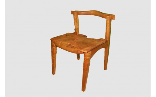 【59】椅子（イタヤ）【座面高約39.0cm】