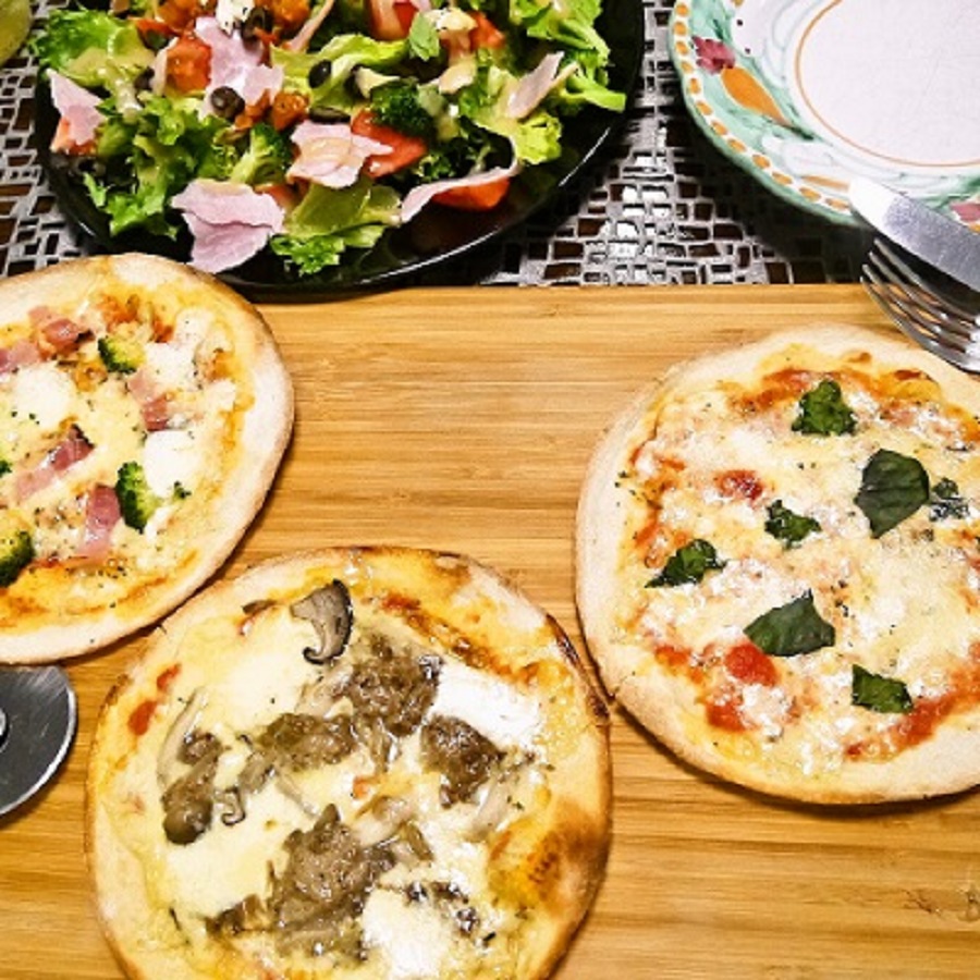 【定期便】北海道別海町チーズを使ったピザ ３枚セット×６ヵ月【be059-0689-100-6】