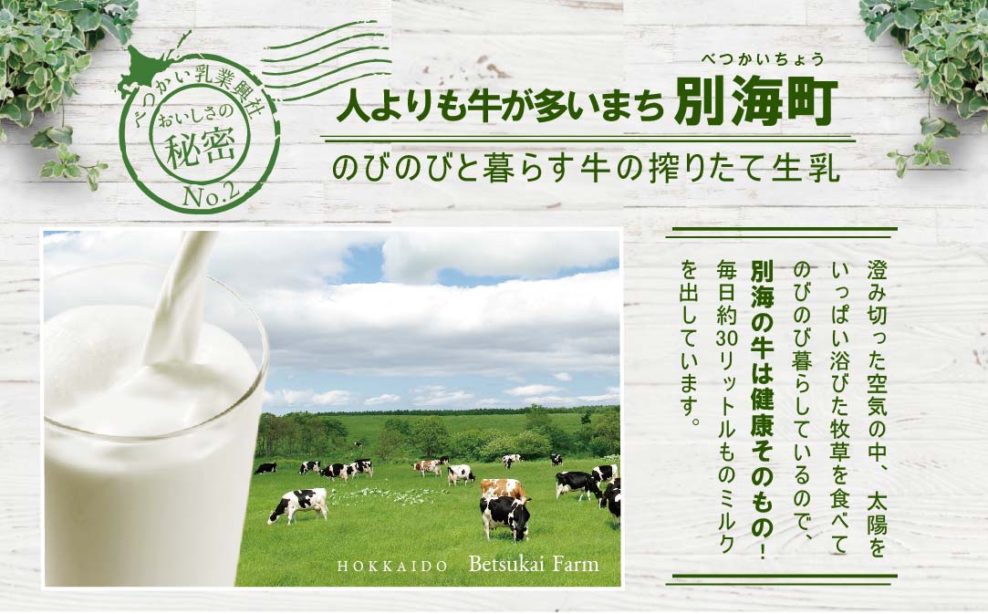 べつかいの牛乳屋さん12L（1L×12本）