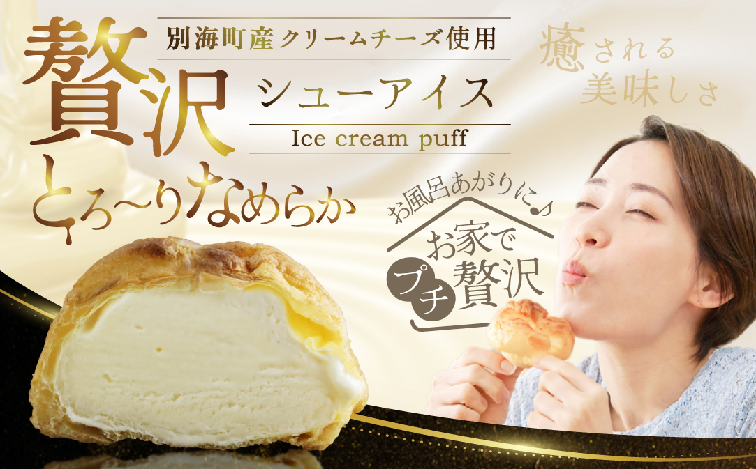 北海道 別海町 【12か月定期便】 BETSUKAI 濃厚 シューアイス 10個 セット【NSM120001】
