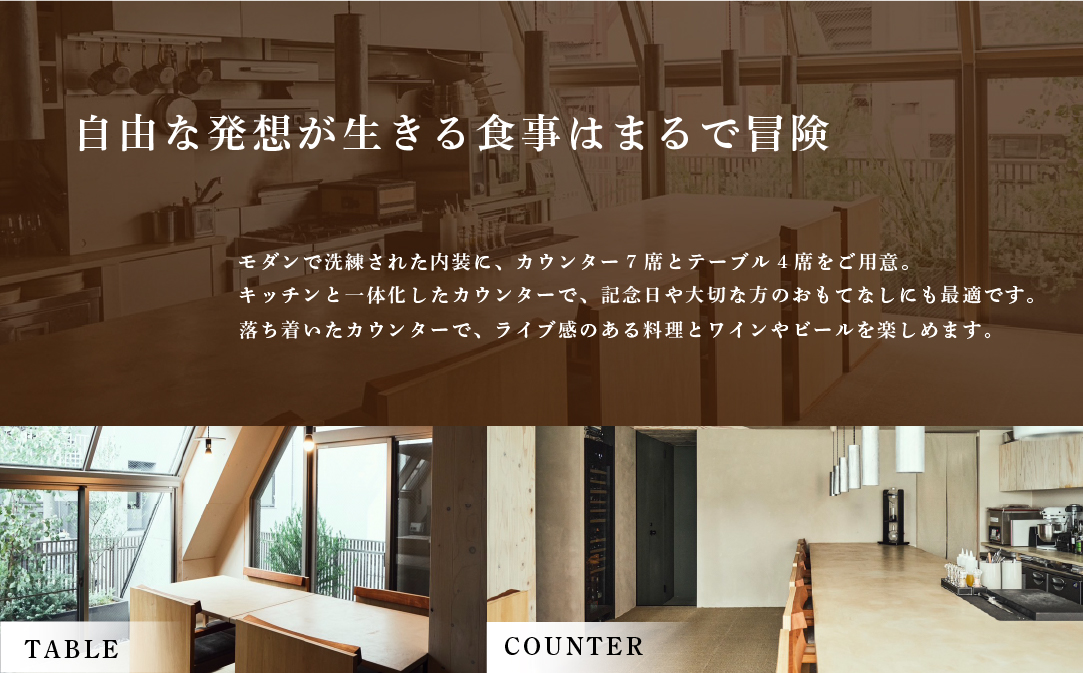 【中目黒　イノベーティブ】cocon(ココン)「別海町OMAKASEコースA」お食事券1名様【CC0000145】