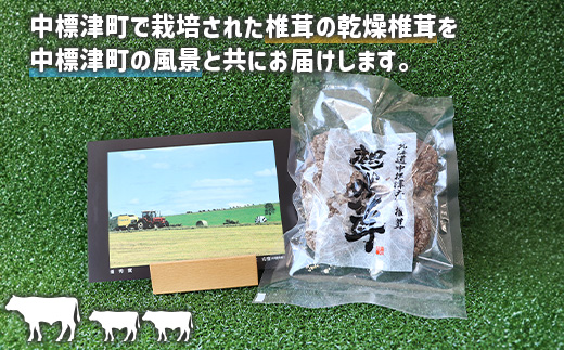 中標津産乾燥椎茸 １０ｇ×1袋　なかしべつ観光協会バージョン【3200701】