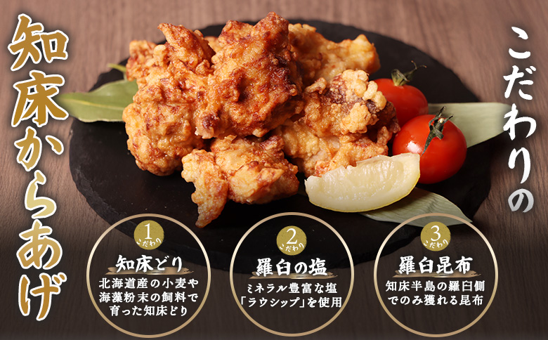 揚げるタイプ 知床からあげ 塩こうじ むね肉 1.5kgセット | オンライン申請 ふるさと納税 北海道 中標津 唐揚げ 500g×3パック 塩 麹 時短 調理 鶏 ザンギ 惣菜 おかず 弁当 専門店 店の味 お取り寄せ ワンストップ マイページ 肉のさとう 中標津町【35067】