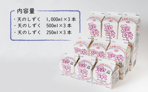 倩ã®ããããè©°ãåããã»ãã(1000mlÃ3æ¬ã»500mlÃ3æ¬ã»250mlÃ3æ¬,åèš5.2L)ã5100101ã