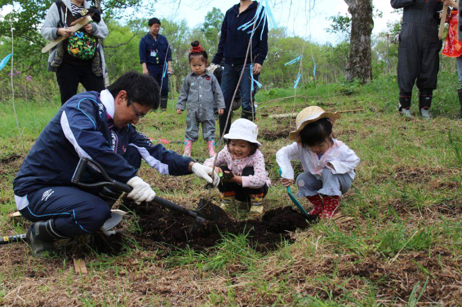 北海道遺産「格子状防風林」等の森林保全と、エネルギーの地産地消による環境保全