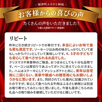 【無添加・無着色】こだわり加工品セットA(ハム・ソーセージ等1200g)  詰め合わせ 人気 ギフト【配送不可地域：離島】【1052512】