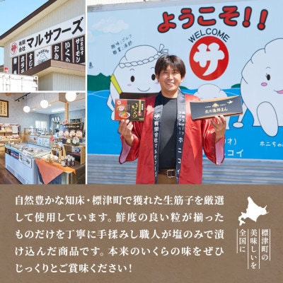 【令和7年新物】鮭 塩 いくら 120g 北海道産 塩漬け サケ イクラ 人気 おすすめ 天然【配送不可地域：離島】【1693868】