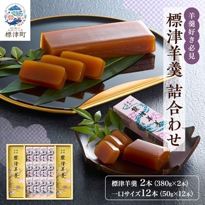 羊羹好き必見! 標津羊羹詰め合わせ　小型 ギフトセット 一口サイズ スイーツ【1086065】