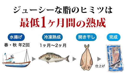 知床羅臼産 特大開きほっけ(2枚) 生産者 支援 応援