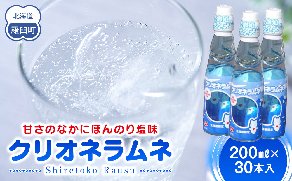 クリオネラムネ 深層水 世界自然遺産 北の海の妖精 流氷の天使 キャラクター 北海道 知床 羅臼 炭酸 炭酸飲料 瓶 塩 ジュース 清涼飲料水 生産者 支援 応