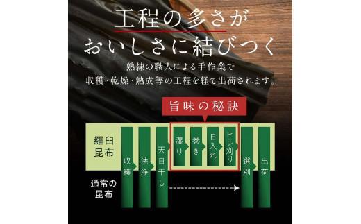 羅臼昆布 定期便(480g×6回) 年6回！海鮮工房厳選 北海道 知床 羅臼産 養殖1等 生産者 支援 応援