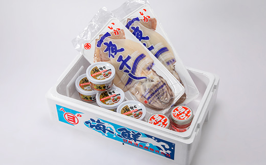 【塩辛 220g×4個・明太子和え 150g×2個・一夜干し 2袋】いか尽くし 3種セット【配送不可地域：離島】【1668492】