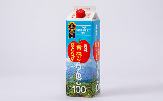 葉とらずりんごジュース　1000g×6本入り【1657565】