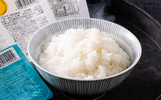 青森県産米パックご飯(180g)3銘柄セット【1672578】