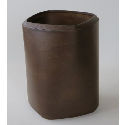 BUNACO　IB-D8216　ダストボックスtwist□　Lサイズ(ダークブラウン)【1660337】